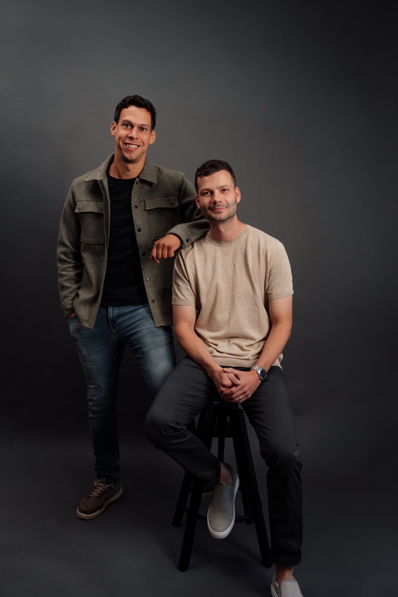 Nick en Ruben samen
